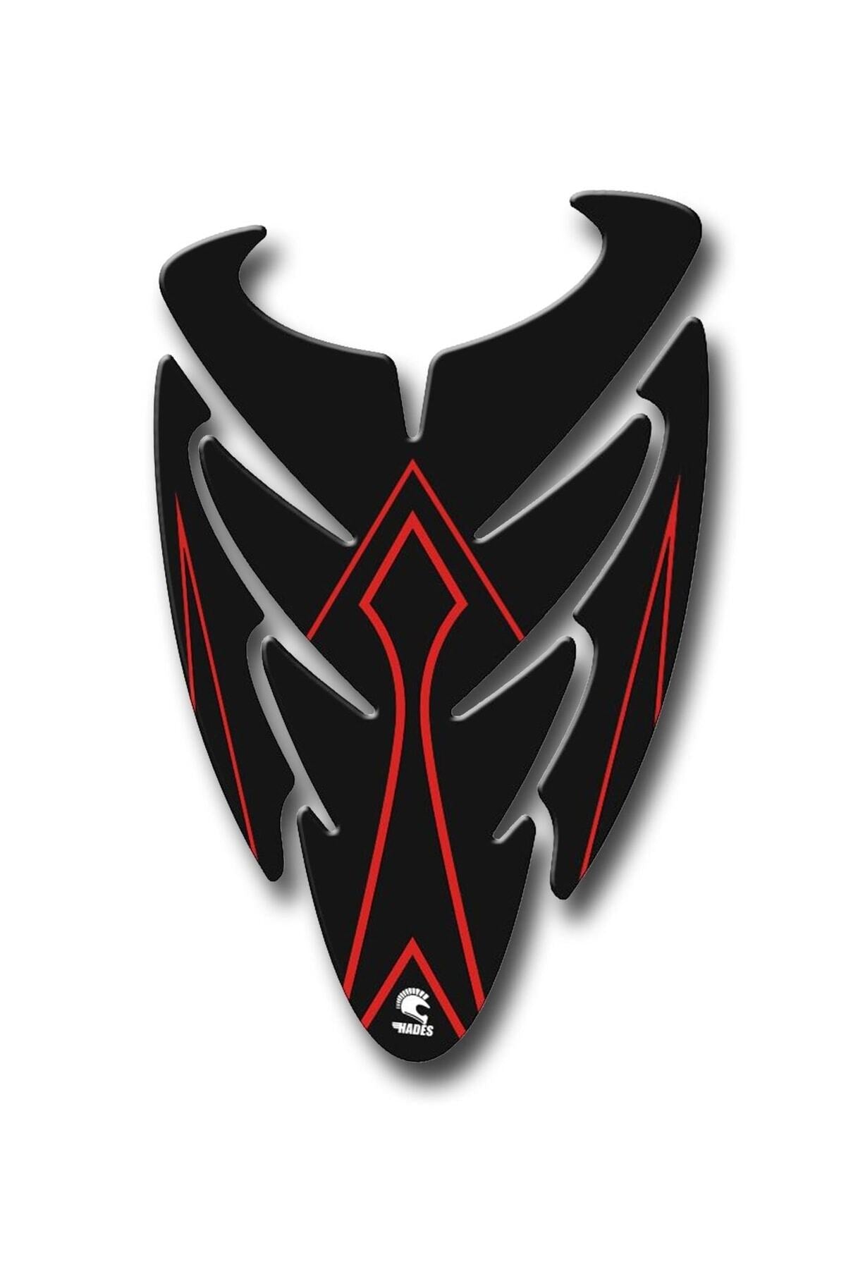 Universal Uyumlu Tank Pad V Siyah Kýrmýzý