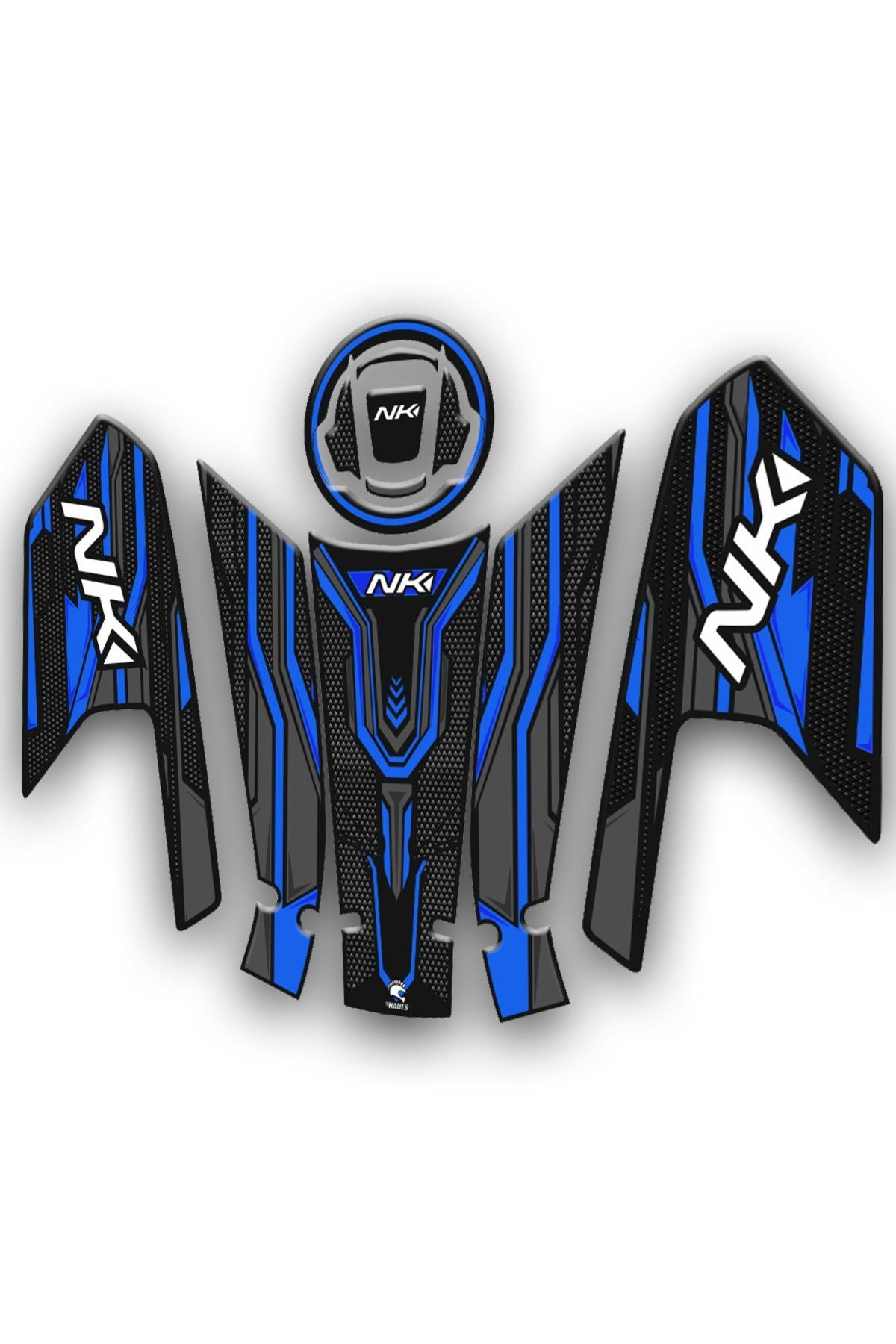 NK250 tank pad seti mavi 2023-24 uyumlu
