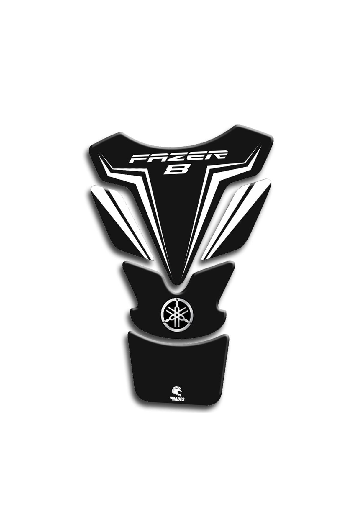 Fazer 8 Tank Pad Siyah Beyaz