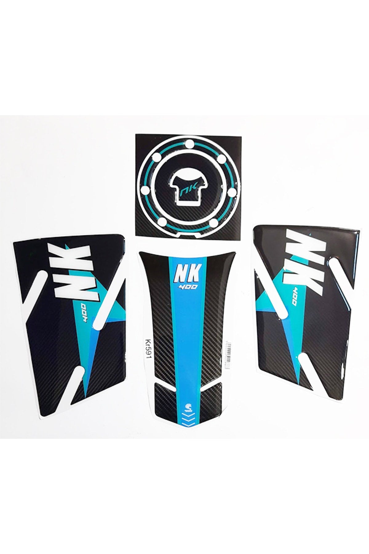 Cfmoto Nk400 Tank Pad Seti Turkuaz