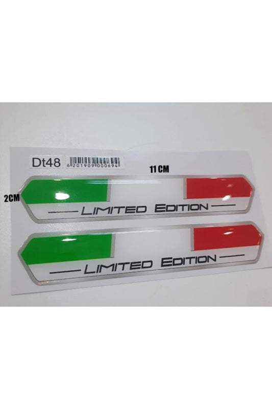 Limited Eidition italy 3d sticker