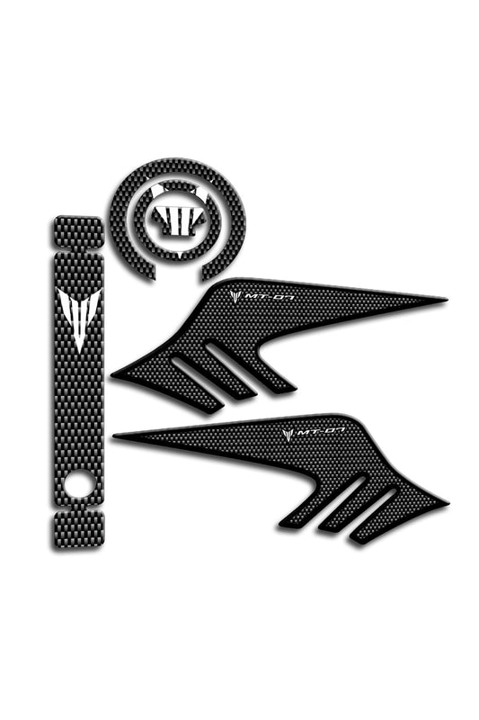 Mt07 2014-17 Karbon Tank Pad Set