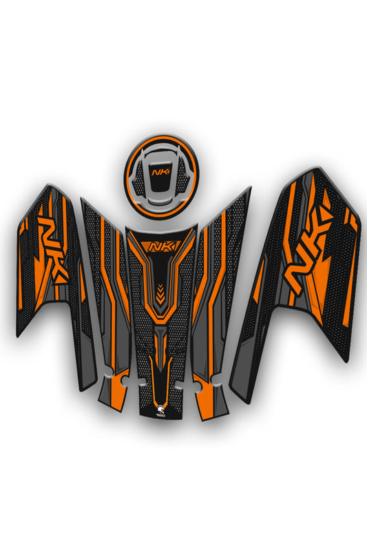 Nk250 Tank Pad Seti 2023-24 Uyumlu Turuncu