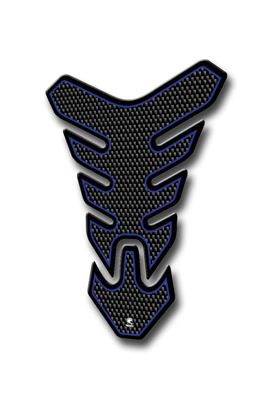 Üniversal Tank Pad Karbon Mavi