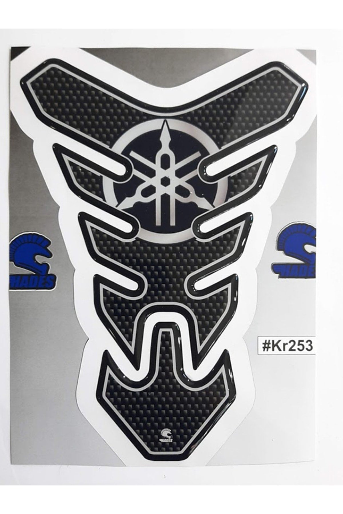 Yamaha Tank Pad Karbon Beyaz