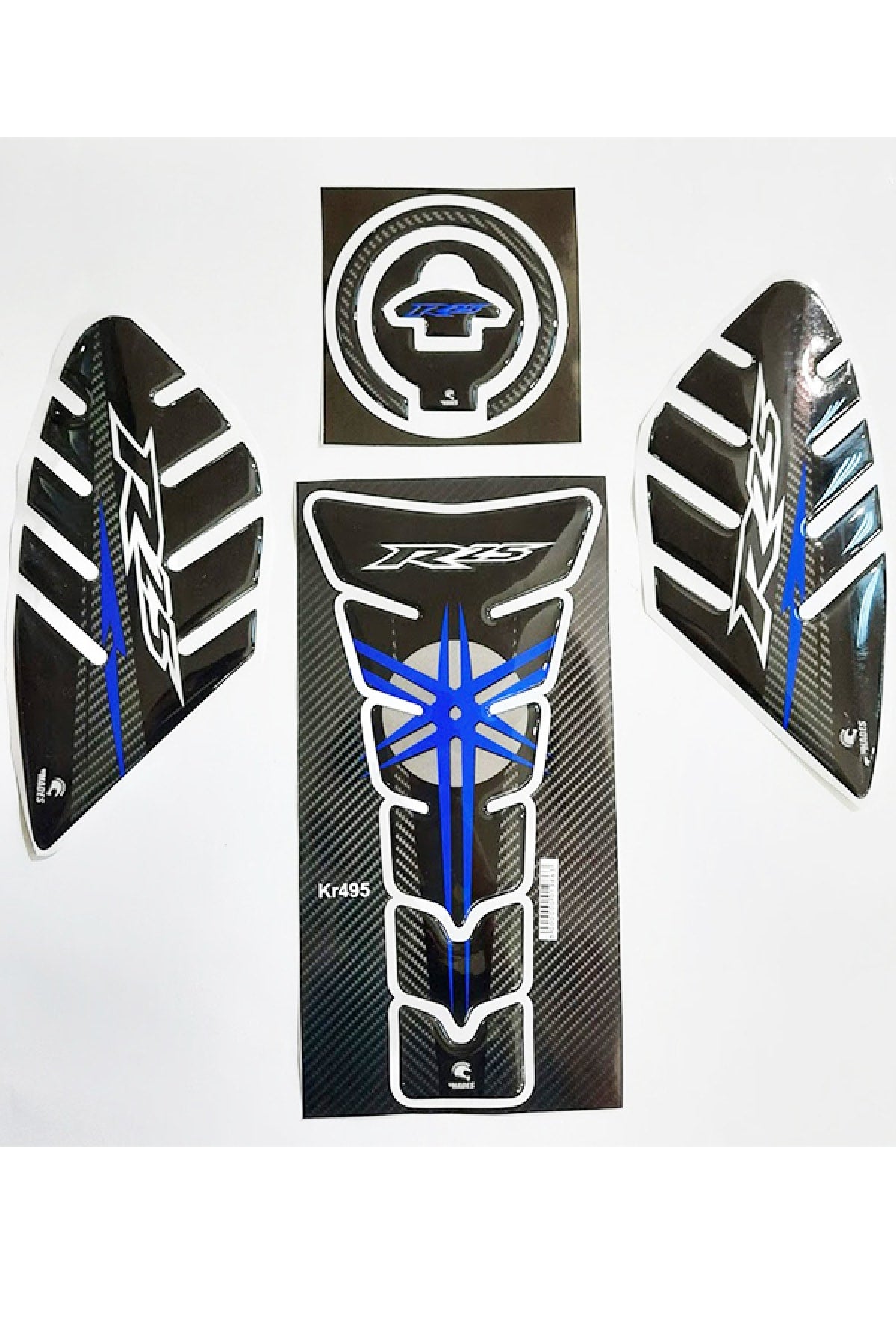 R25 Tank Pad Seti2014-18 Karbon Mavi