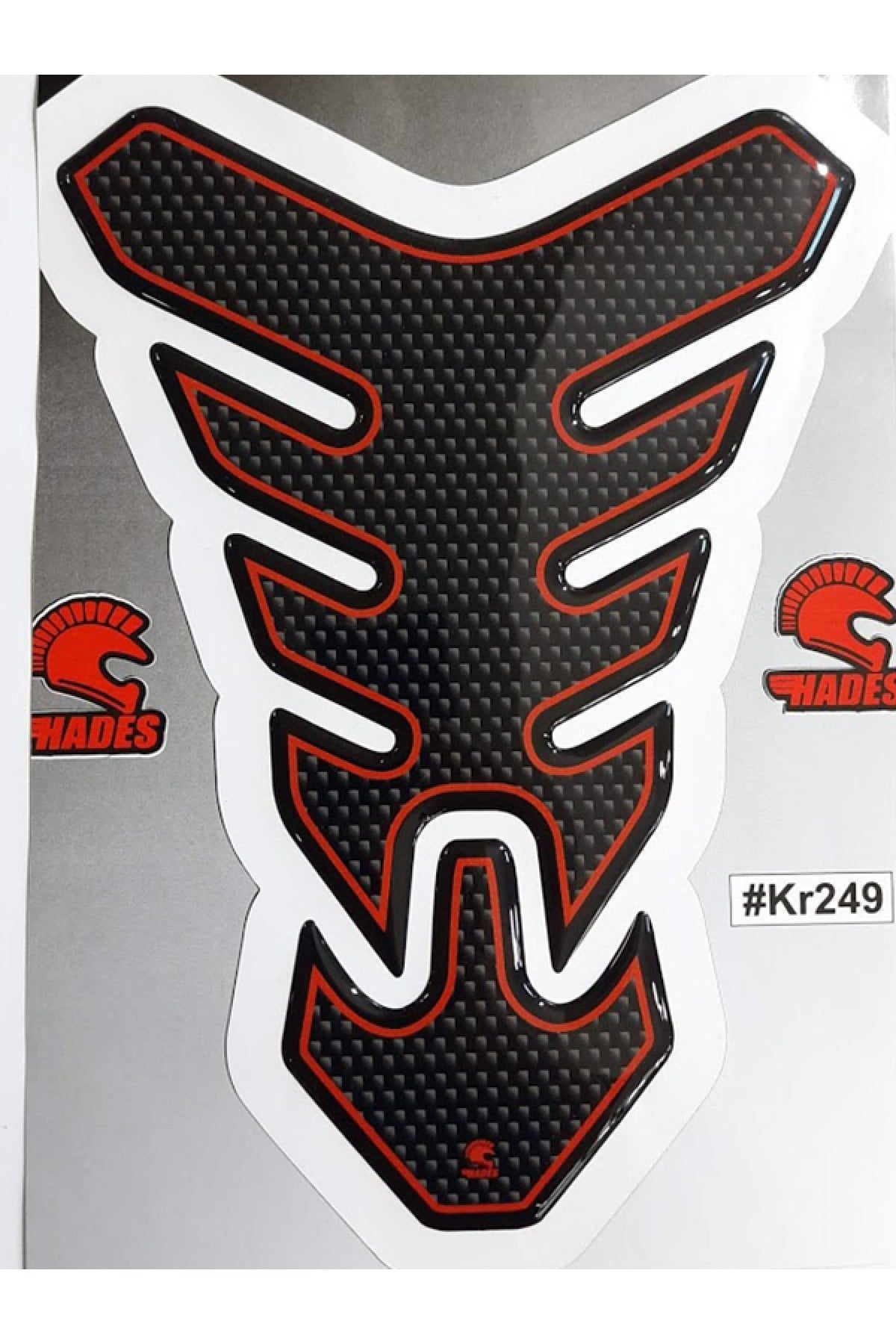 Tank Pad Üniversal Karbon Kýrmýzý