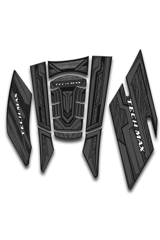 TECHMAX KARBON GRÝ TANK PAD SETÝ 2019-2022
