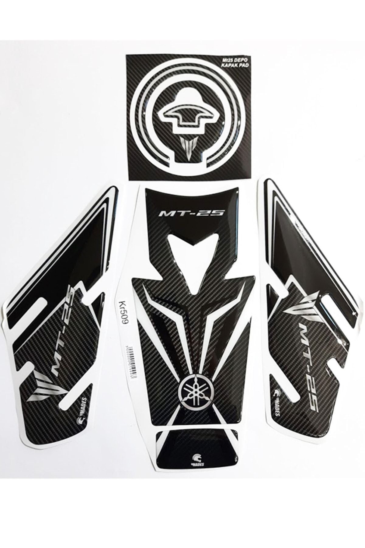 Mt25 Tank Pad Seti Karbon Beyaz 2015-2018