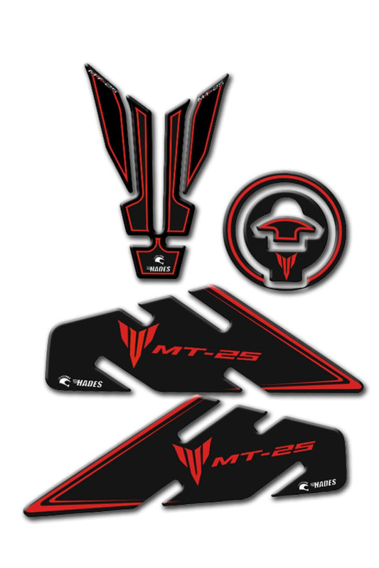 Mt25 Tank Pad Seti Kýrmýzý 2015-18