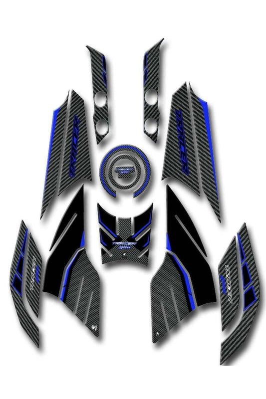 Tracer900 2018 Öncesi Uyumlu Karbon Mavi