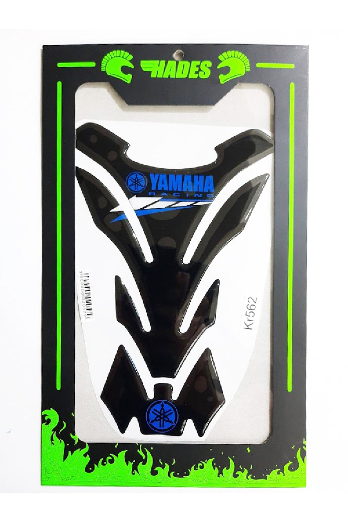 Yamaha Tank Pad Siyah Mavi