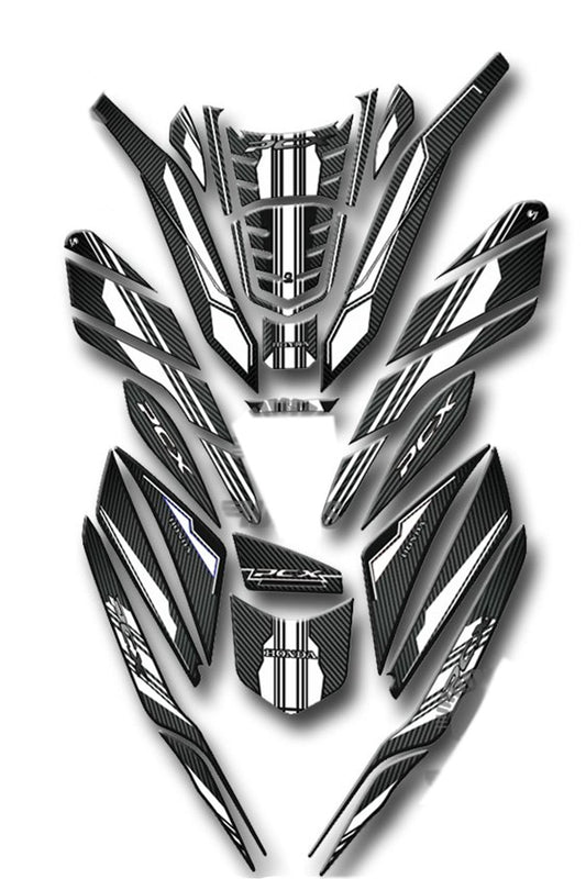 Honda Pcx 2021-23 Tank Pad Seti 33 Parça