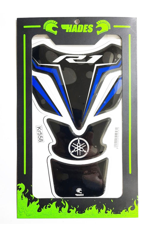 R1 Tank Pad Mavi Siyah