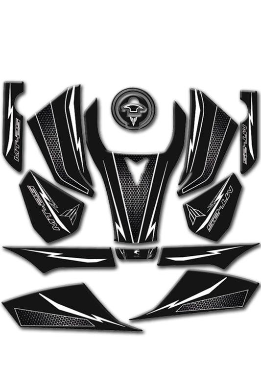 Mt25 Tank Pad Seti 2019-25 Uyumlu Beyaz