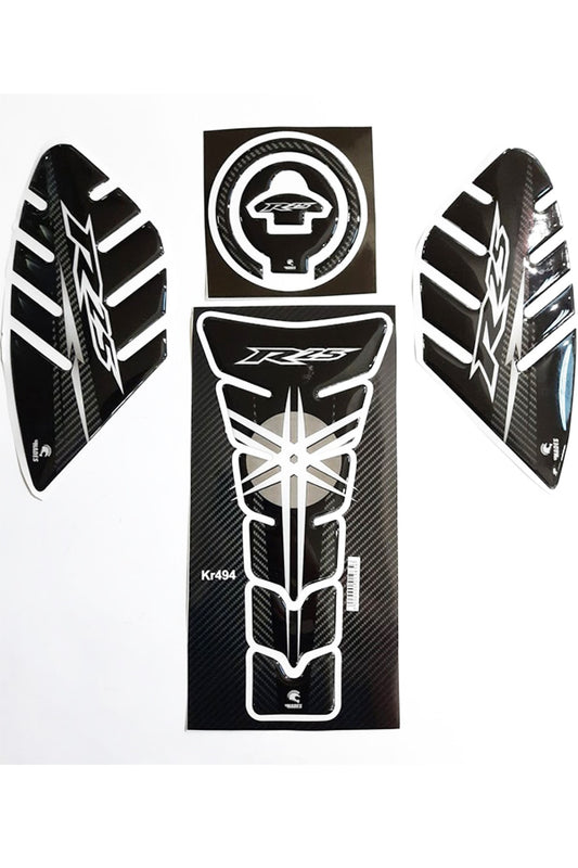 R25 Tank Pad Seti2014-18 Karbon Beyaz