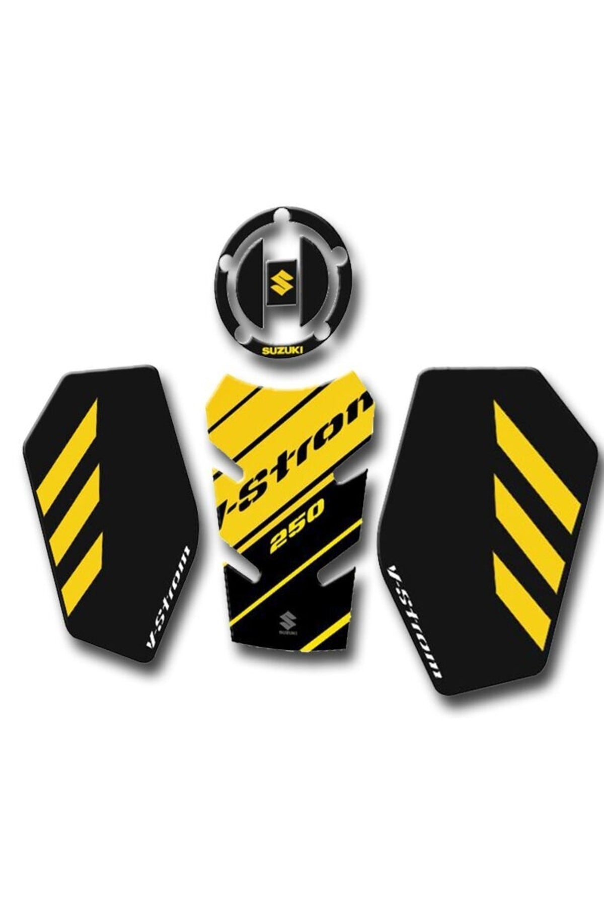 Vstrom 250 Tank Pad Seti Sarý